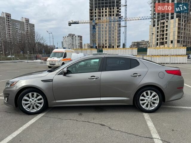 Серый Киа Оптима, объемом двигателя 2.36 л и пробегом 150 тыс. км за 10500 $, фото 5 на Automoto.ua