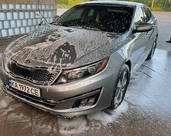 Серый Киа Оптима, объемом двигателя 2.4 л и пробегом 200 тыс. км за 11000 $, фото 6 на Automoto.ua