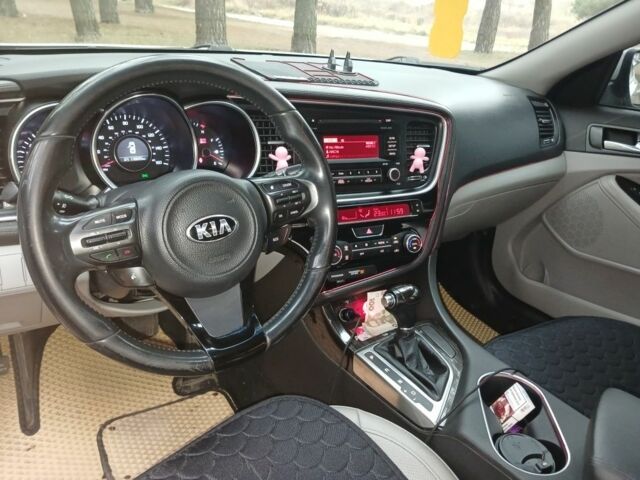 Серый Киа Оптима, объемом двигателя 2.4 л и пробегом 160 тыс. км за 11000 $, фото 3 на Automoto.ua