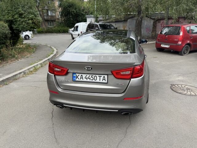 Серый Киа Оптима, объемом двигателя 2 л и пробегом 100 тыс. км за 8488 $, фото 3 на Automoto.ua