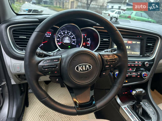 Сірий Кіа Оптіма, об'ємом двигуна 2.36 л та пробігом 220 тис. км за 8500 $, фото 25 на Automoto.ua