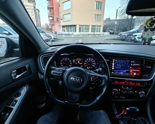 Серый Киа Оптима, объемом двигателя 2 л и пробегом 246 тыс. км за 13000 $, фото 5 на Automoto.ua