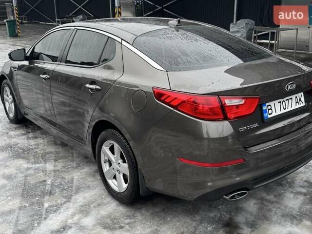 Серый Киа Оптима, объемом двигателя 2.36 л и пробегом 90 тыс. км за 9700 $, фото 3 на Automoto.ua