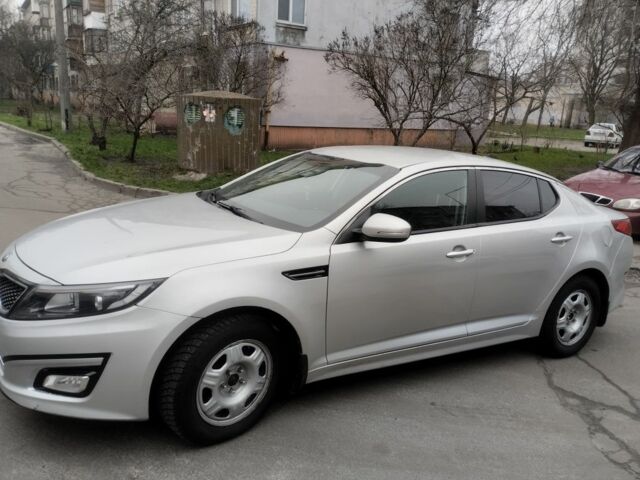 Серый Киа Оптима, объемом двигателя 2 л и пробегом 261 тыс. км за 6999 $, фото 5 на Automoto.ua