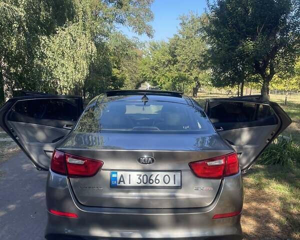 Серый Киа Оптима, объемом двигателя 2.4 л и пробегом 121 тыс. км за 10700 $, фото 6 на Automoto.ua