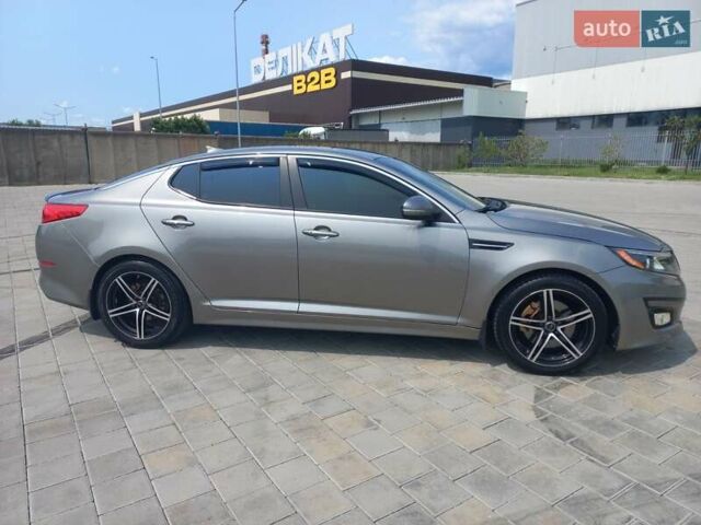 Серый Киа Оптима, объемом двигателя 2.4 л и пробегом 113 тыс. км за 10499 $, фото 14 на Automoto.ua