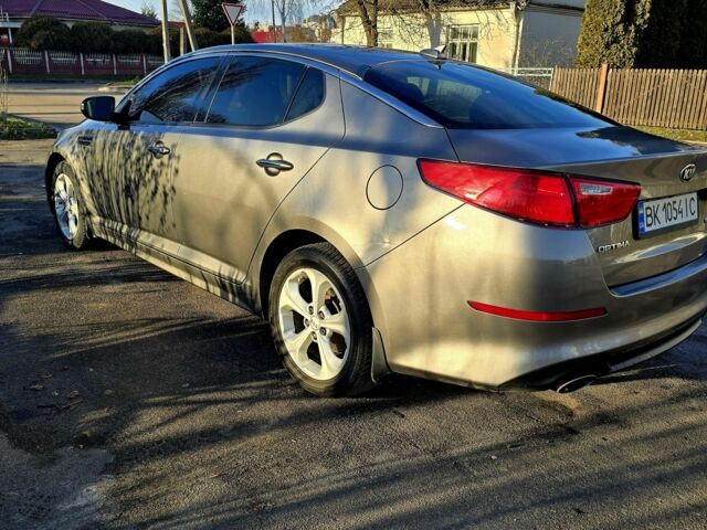 Киа Оптима 2015 в Здолбунове на Automoto.ua Серый Киа Оптима, объемом двигателя 2.4 л и пробегом 125 тыс. км за 10100 $, фото 3 на Automoto.ua