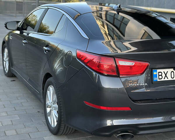 Сірий Кіа Оптіма, об'ємом двигуна 2.36 л та пробігом 199 тис. км за 10800 $, фото 6 на Automoto.ua