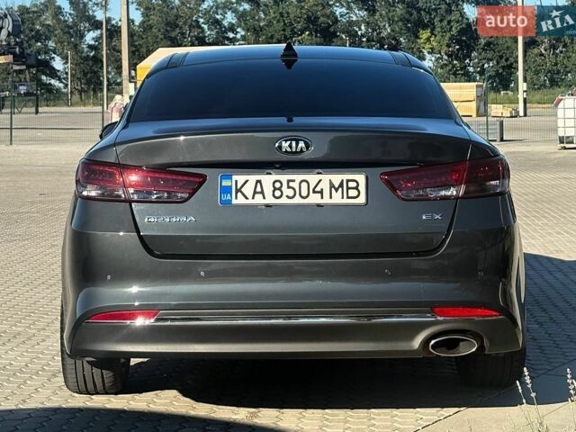 Сірий Кіа Оптіма, об'ємом двигуна 2.36 л та пробігом 160 тис. км за 10850 $, фото 4 на Automoto.ua