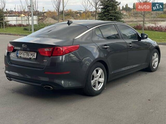 Серый Киа Оптима, объемом двигателя 2.36 л и пробегом 90 тыс. км за 10700 $, фото 8 на Automoto.ua