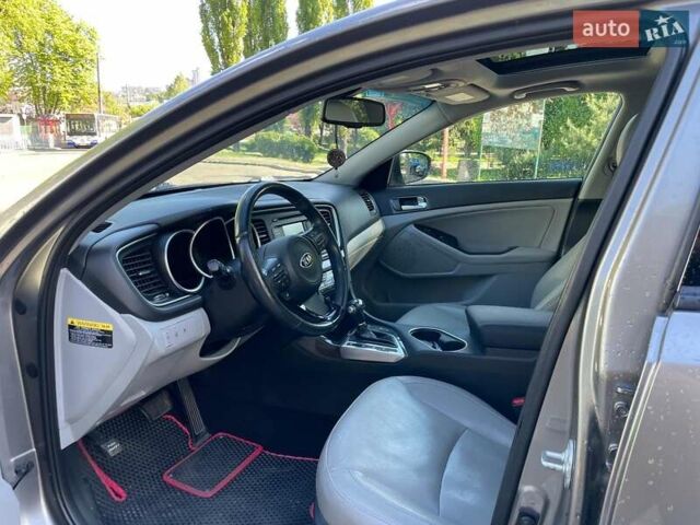Серый Киа Оптима, объемом двигателя 2.4 л и пробегом 164 тыс. км за 9940 $, фото 26 на Automoto.ua