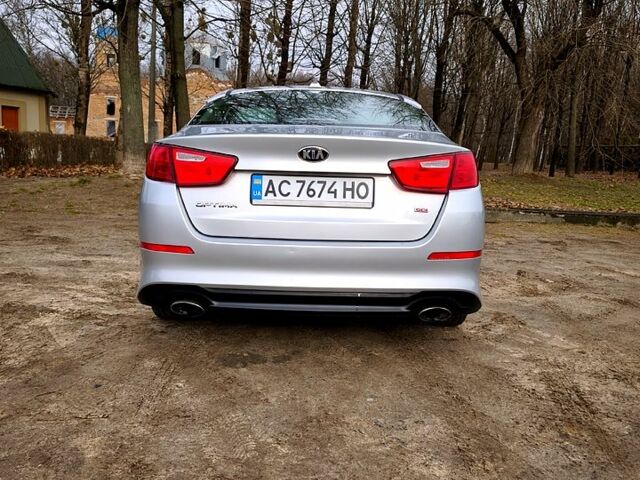 Серый Киа Оптима, объемом двигателя 2.4 л и пробегом 228 тыс. км за 10000 $, фото 3 на Automoto.ua