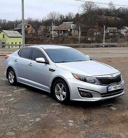 Серый Киа Оптима, объемом двигателя 2.4 л и пробегом 205 тыс. км за 10100 $, фото 1 на Automoto.ua