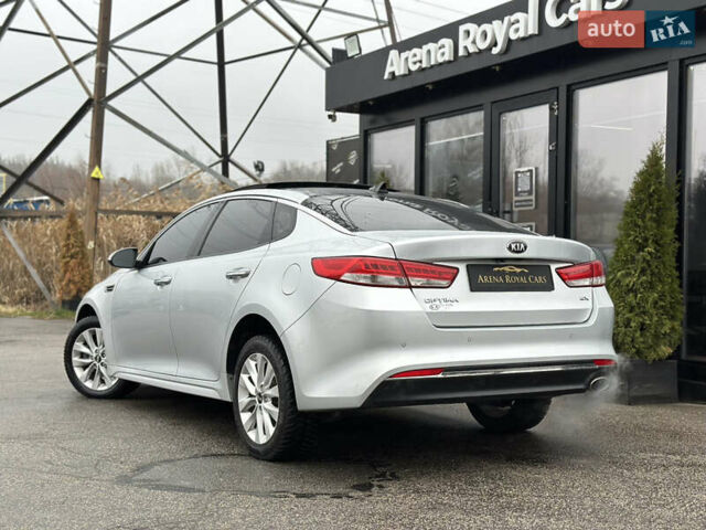 Серый Киа Оптима, объемом двигателя 2.4 л и пробегом 155 тыс. км за 12200 $, фото 3 на Automoto.ua