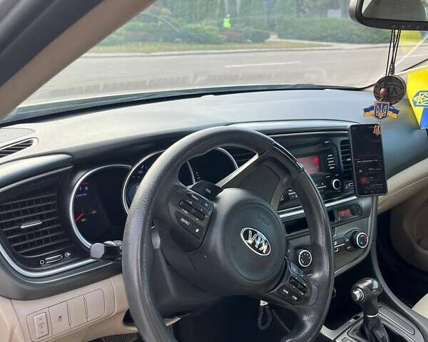 Серый Киа Оптима, объемом двигателя 2.36 л и пробегом 120 тыс. км за 9000 $, фото 26 на Automoto.ua