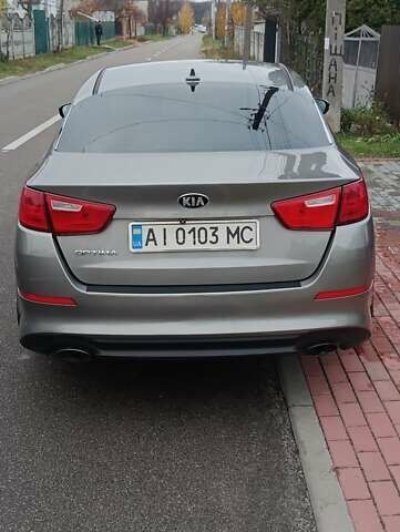 Серый Киа Оптима, объемом двигателя 2.36 л и пробегом 101 тыс. км за 9000 $, фото 4 на Automoto.ua