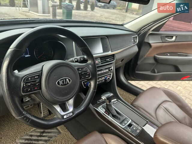 Серый Киа Оптима, объемом двигателя 1.69 л и пробегом 140 тыс. км за 16500 $, фото 13 на Automoto.ua