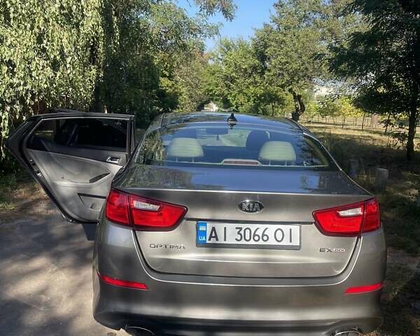 Серый Киа Оптима, объемом двигателя 2.4 л и пробегом 121 тыс. км за 10700 $, фото 11 на Automoto.ua