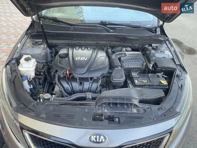 Серый Киа Оптима, объемом двигателя 2.4 л и пробегом 121 тыс. км за 10700 $, фото 15 на Automoto.ua