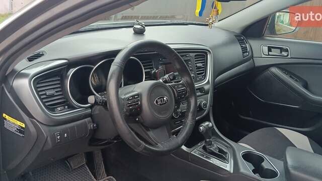 Серый Киа Оптима, объемом двигателя 2.36 л и пробегом 101 тыс. км за 9000 $, фото 13 на Automoto.ua