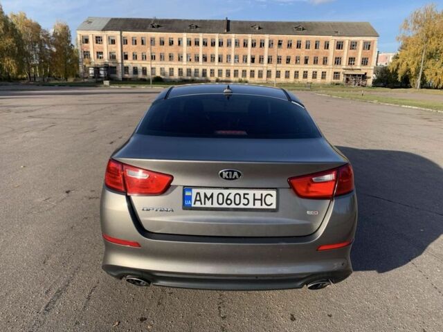 Сірий Кіа Оптіма, об'ємом двигуна 2.4 л та пробігом 160 тис. км за 8786 $, фото 2 на Automoto.ua