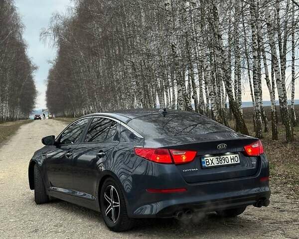 Серый Киа Оптима, объемом двигателя 2.36 л и пробегом 160 тыс. км за 8000 $, фото 17 на Automoto.ua