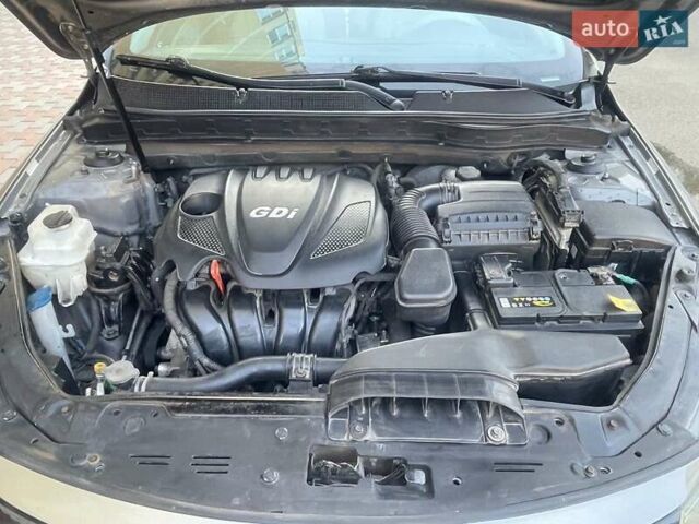 Серый Киа Оптима, объемом двигателя 2.4 л и пробегом 121 тыс. км за 10700 $, фото 14 на Automoto.ua