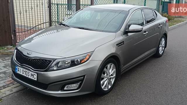 Серый Киа Оптима, объемом двигателя 2.36 л и пробегом 101 тыс. км за 9000 $, фото 2 на Automoto.ua