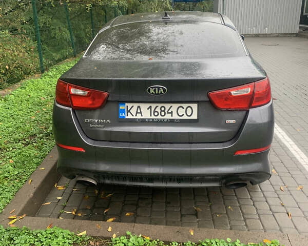 Серый Киа Оптима, объемом двигателя 2.36 л и пробегом 237 тыс. км за 9200 $, фото 2 на Automoto.ua