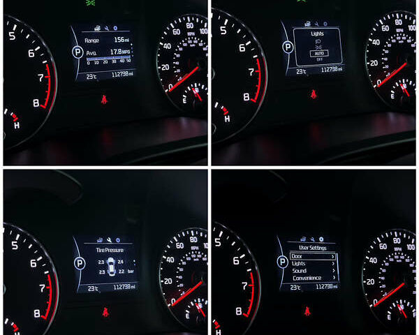 Серый Киа Оптима, объемом двигателя 2.4 л и пробегом 177 тыс. км за 10800 $, фото 63 на Automoto.ua