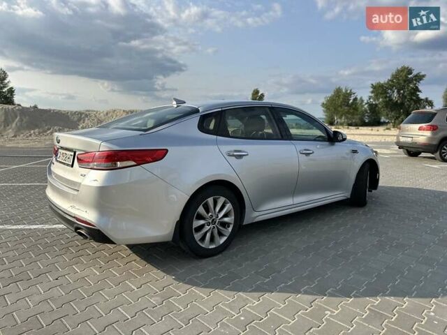 Серый Киа Оптима, объемом двигателя 2.36 л и пробегом 160 тыс. км за 8900 $, фото 8 на Automoto.ua