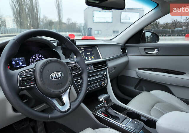 Серый Киа Оптима, объемом двигателя 2.4 л и пробегом 121 тыс. км за 12490 $, фото 12 на Automoto.ua