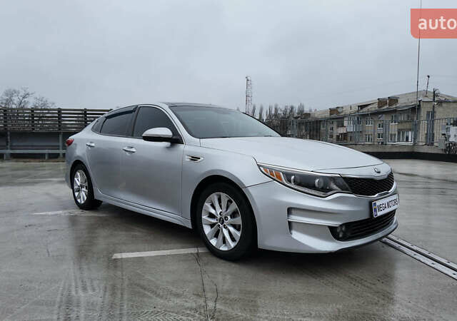Серый Киа Оптима, объемом двигателя 2.4 л и пробегом 121 тыс. км за 12490 $, фото 2 на Automoto.ua