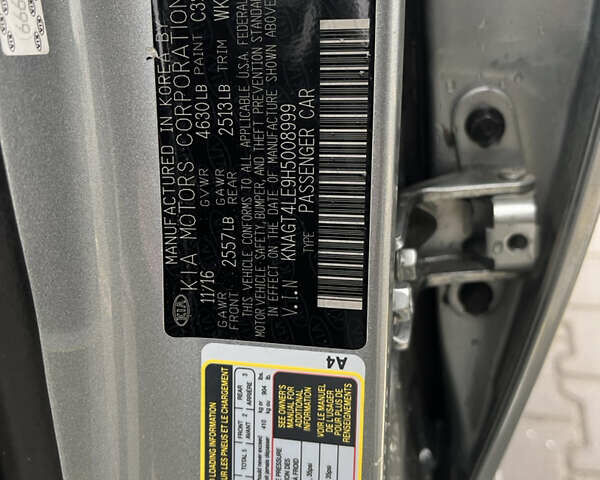 Сірий Кіа Оптіма, об'ємом двигуна 2 л та пробігом 168 тис. км за 11200 $, фото 17 на Automoto.ua