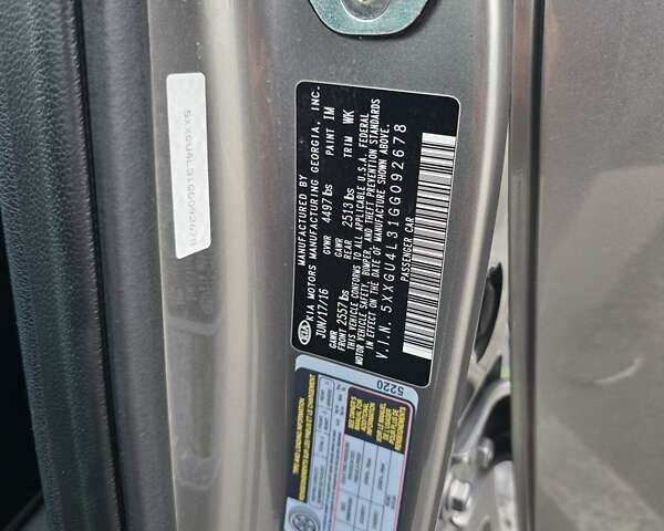 Сірий Кіа Оптіма, об'ємом двигуна 2.4 л та пробігом 190 тис. км за 12300 $, фото 12 на Automoto.ua