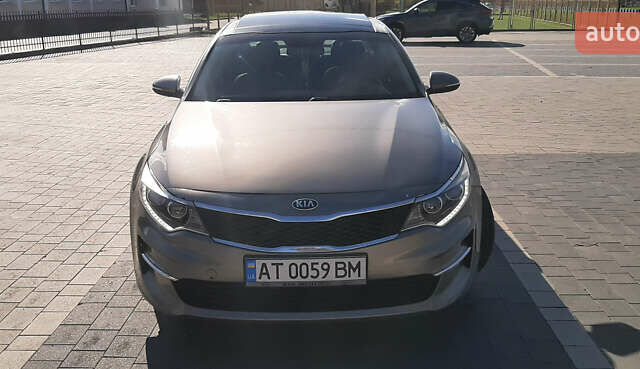 Серый Киа Оптима, объемом двигателя 2.36 л и пробегом 176 тыс. км за 12700 $, фото 8 на Automoto.ua