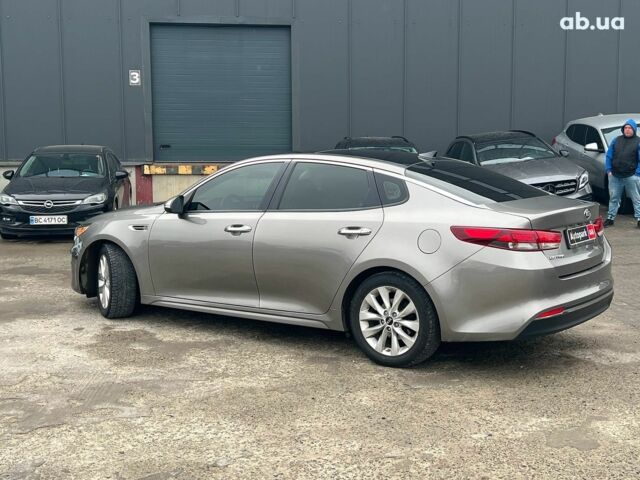 Серый Киа Оптима, объемом двигателя 2.4 л и пробегом 190 тыс. км за 12090 $, фото 4 на Automoto.ua