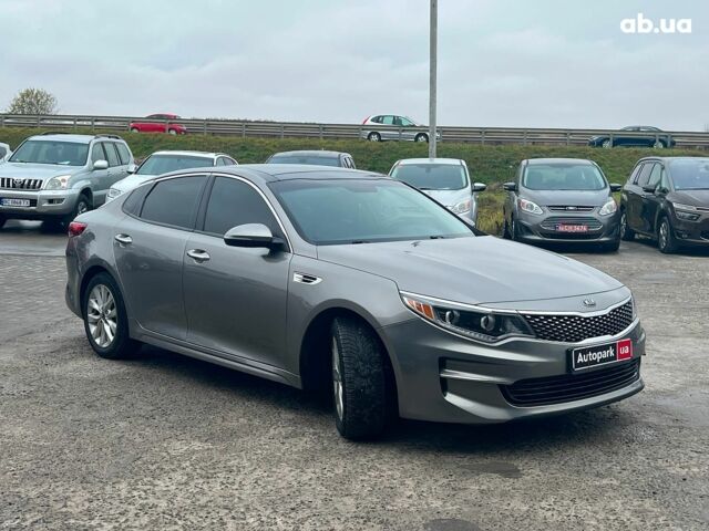 Серый Киа Оптима, объемом двигателя 2.4 л и пробегом 190 тыс. км за 12090 $, фото 10 на Automoto.ua