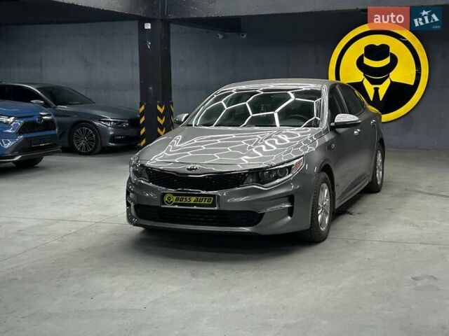 Серый Киа Оптима, объемом двигателя 2.4 л и пробегом 144 тыс. км за 11300 $, фото 2 на Automoto.ua