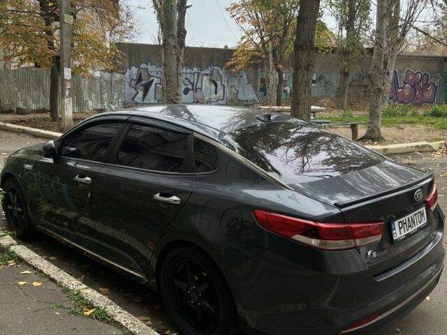 Серый Киа Оптима, объемом двигателя 2 л и пробегом 210 тыс. км за 12999 $, фото 4 на Automoto.ua