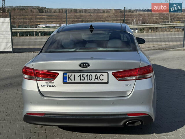 Серый Киа Оптима, объемом двигателя 2.36 л и пробегом 180 тыс. км за 11500 $, фото 9 на Automoto.ua