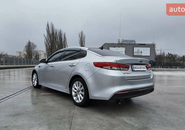 Серый Киа Оптима, объемом двигателя 2.4 л и пробегом 121 тыс. км за 12490 $, фото 6 на Automoto.ua