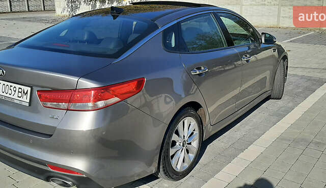 Серый Киа Оптима, объемом двигателя 2.36 л и пробегом 176 тыс. км за 12700 $, фото 12 на Automoto.ua