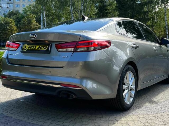 Серый Киа Оптима, объемом двигателя 2.4 л и пробегом 185 тыс. км за 12300 $, фото 6 на Automoto.ua