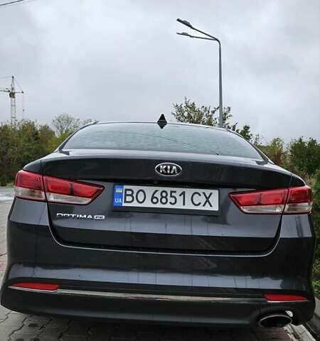 Серый Киа Оптима, объемом двигателя 2.36 л и пробегом 120 тыс. км за 10000 $, фото 12 на Automoto.ua