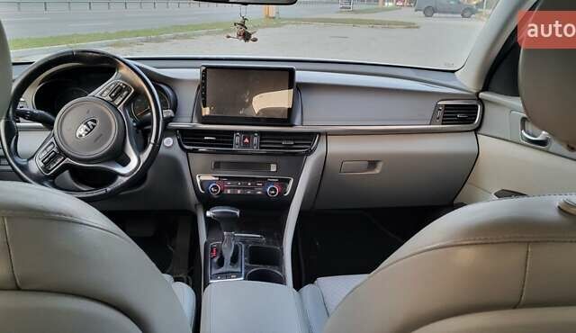 Серый Киа Оптима, объемом двигателя 2.4 л и пробегом 168 тыс. км за 8800 $, фото 12 на Automoto.ua