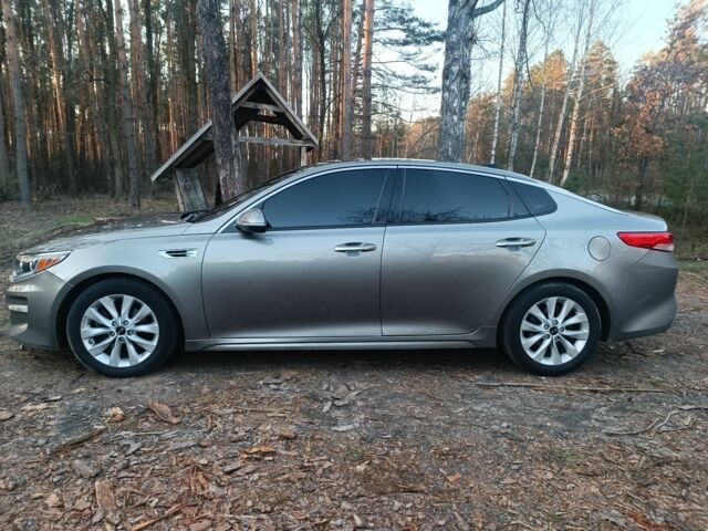 Сірий Кіа Оптіма, об'ємом двигуна 2.4 л та пробігом 150 тис. км за 12500 $, фото 13 на Automoto.ua