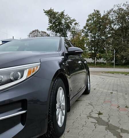 Серый Киа Оптима, объемом двигателя 2.36 л и пробегом 120 тыс. км за 10000 $, фото 16 на Automoto.ua