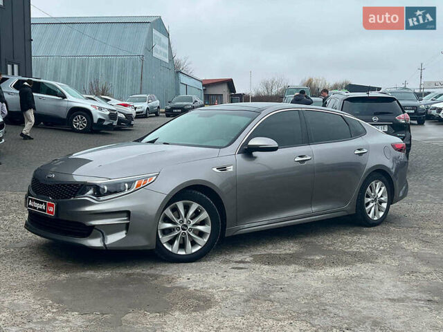 Серый Киа Оптима, объемом двигателя 2.4 л и пробегом 190 тыс. км за 12090 $, фото 2 на Automoto.ua