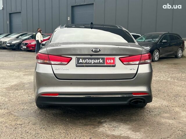 Серый Киа Оптима, объемом двигателя 2.4 л и пробегом 190 тыс. км за 12090 $, фото 6 на Automoto.ua